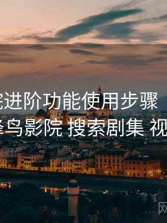 蜂鸟影院进阶功能使用步骤（最新版），蜂鸟影院 搜索剧集 视频名