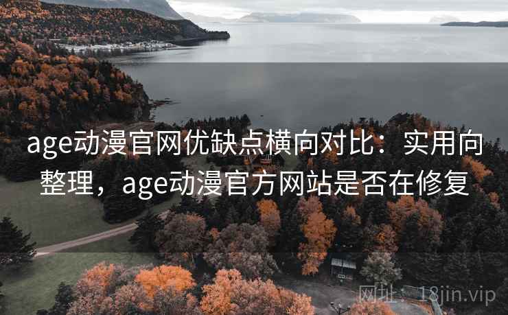 age动漫官网优缺点横向对比：实用向整理，age动漫官方网站是否在修复